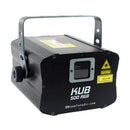 KUB 500 RGB   - 500 mW RGB animation laser with 128 integrated programs, 12 DMX channels