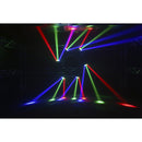 LUDIPOCKET TRI 360   - 9 CREE x 12 W RGBW 4-in-1 LEDs beam effect light show with 3 x 3 lenses,