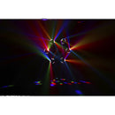 LUDIPOCKET TRI 360   - 9 CREE x 12 W RGBW 4-in-1 LEDs beam effect light show with 3 x 3 lenses,
