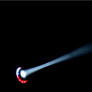 BoomTone DJ - Maxi Spot 30   - 30 W high brightness lyre spot with RGB LED ring, Strobo effect, 7 color & 7 Gobos wheels