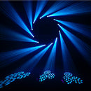 BoomTone DJ - Maxi Spot 30   - 30 W high brightness lyre spot with RGB LED ring, Strobo effect, 7 color & 7 Gobos wheels