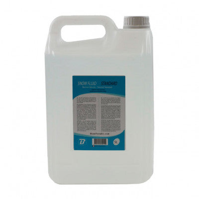 BoomTone DJ - Snow Fluid Standard 5L   - 5 L tank of standard white snow fluid