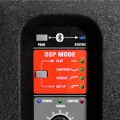 Elokance - e15A   - 1600 W high-end professional active 2- way PA speaker with 15" woofer, DSP