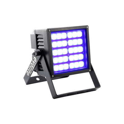 Evolite - 30 x 5 W RGB LED architectural projector with reflector system, IP 65