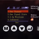 Evolite - Battery-powered 30 x 5 W RGB LED architectural projector with reflector system, IP 65