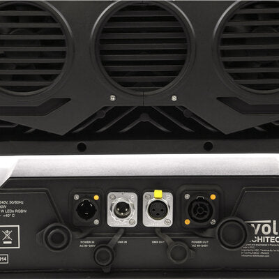 Evolite - Architech 600   - 60 x 10 W RGBW LED architectural projector, IP65