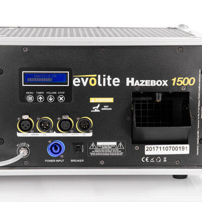 Evolite - 1500 W professional fog machine in flight case