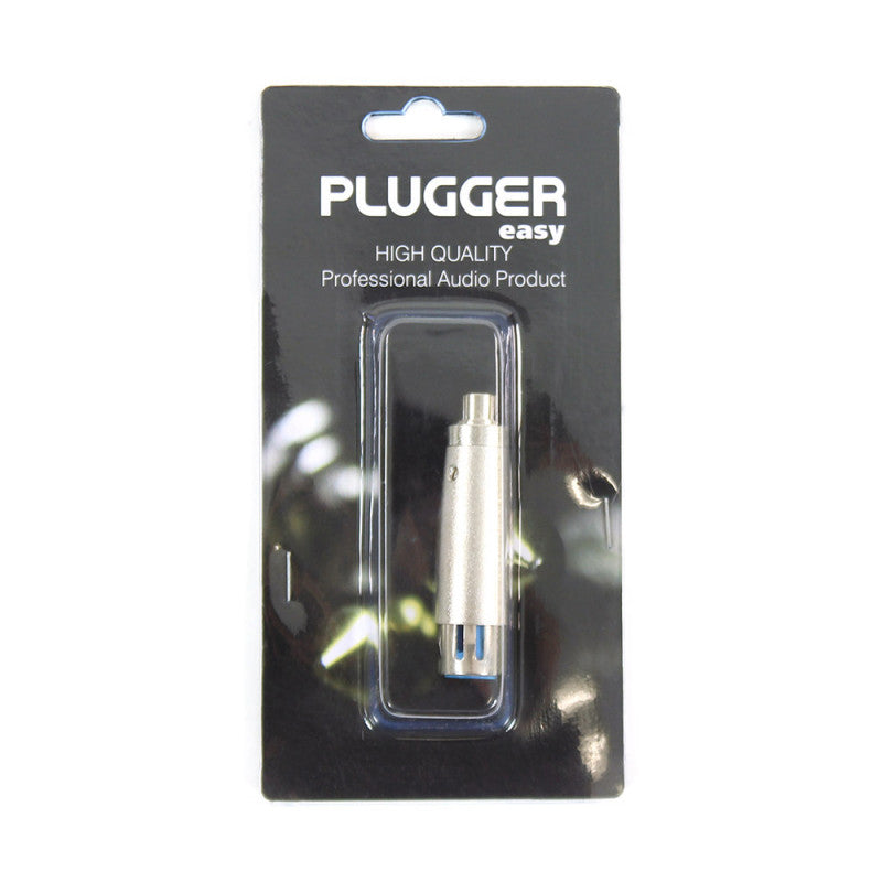 Plugger - Adapter PLUADAPXF3RF0EAS   - Female XLR - female RCA adapter