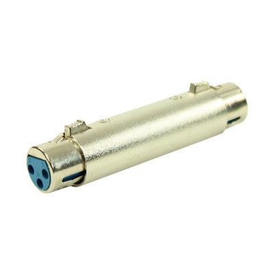 Plugger - Adapter PLUADAPXF3XF3EAS   - Female XLR - female XLR adapter