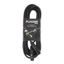 Plugger - DMX XLR Cable PLUCABDXF3XM36M00EAS   - Female XLR - male XLR DMX cable, 6 m