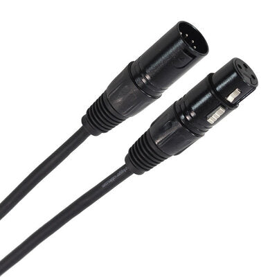 Plugger - DMX XLR Cable PLUCABDXF3XM50M30EAS   - Female XLR - male XLR DMX cable, 0.3 m