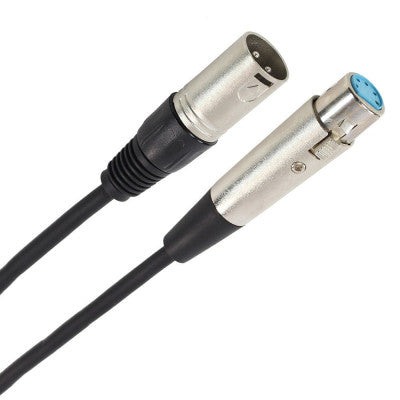 Plugger - DMX XLR Cable PLUCABDXF5XM30M30EAS   - Female 5-pin XLR - male 3-pin XLR DMX cable, 0.3 m