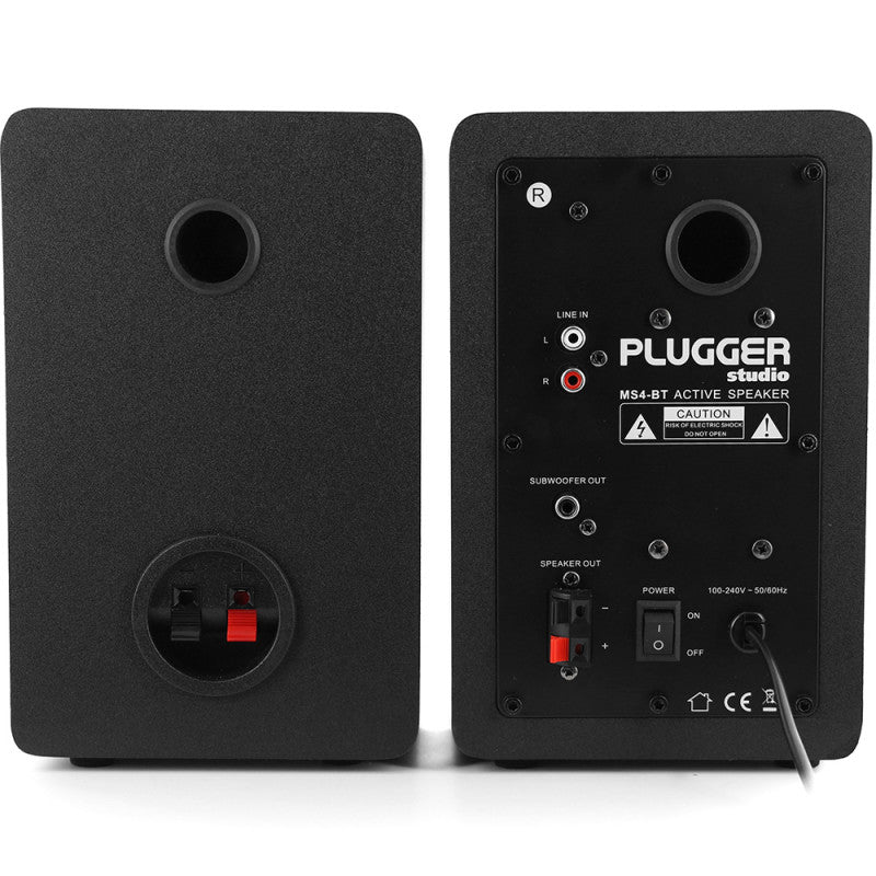 Plugger Studio - MS4-BT   - 36 W, 2 ways, Bluetooth active nearfield monitors