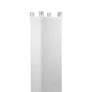 BoomTone DJ - LYC-SQ200-WH   - Lycra for square structure or totem in white color, 2 m height