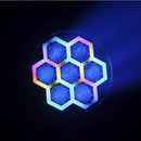 Evolite - Evo Wash 740z Strip   - 7 x 40 W Wash moving head with zoom and strip, controllable in DMX