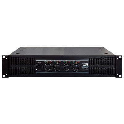 HPA - QA 4300   - 4 x 200 W at 8 ohm professional PA power amplifier