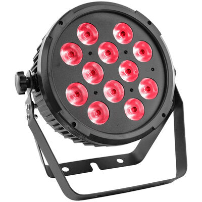 Mac Mah - 12 x 12 W 6-in-1 RGBWA-UV, high brightness flat PAR LED projector