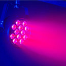 Mac Mah - FLAT PAR 12X12W 6IN1   - 12 x 12 W 6-in-1 RGBWA-UV, high brightness flat PAR LED projector