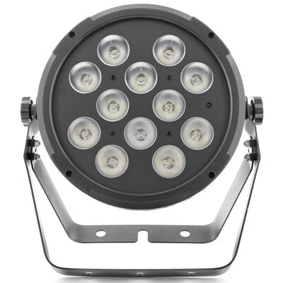 Mac Mah - 12 x 12 W 6-in-1 RGBWA-UV, high brightness flat PAR LED projector