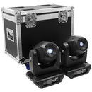MAC SPOT 100-FC   - Set of two MACSPOT 100-FC moving heads delivered in a flight case on wheels