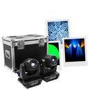 MAC SPOT 100-FC   - Set of two MACSPOT 100-FC moving heads delivered in a flight case on wheels
