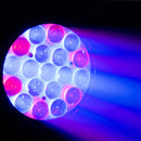 Mac Mah - Pack consisting of 2 x MACWASH1915Z RGBW LED Wash moving heads with motorized zoom, delivered in flight case