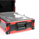 Flight case CDJ 3000 Elite   - Flight case for Pioneer DJ CDJ 3000, black and red elite finish