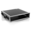Flight case Rack 2U   - 2U rack flight case, 19"