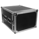 Flight case Rack 8U   - 8U rack flight case, 19"