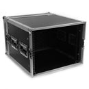 Flight case Rack 8U   - 8U rack flight case, 19"
