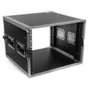 Flight case Rack 8U   - 8U rack flight case, 19"