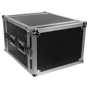 Flight case Rack 8U   - 8U rack flight case, 19"
