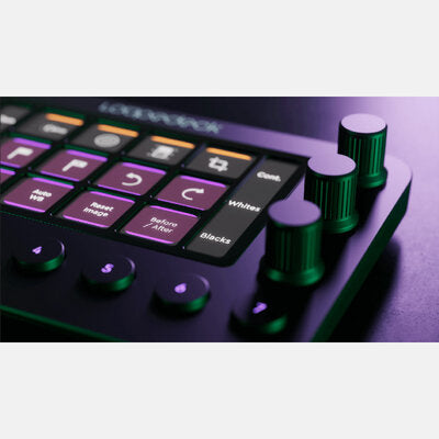 Loupedeck Live - Compact, customizable and powerful custom console that lets you edit, stream and create from one device, 12 fully customizable touch keys