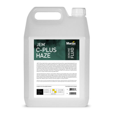 EGO Technologies - JEM C-Plus Haze Fluid 5L - Premium water-based haze fluid, 5L container