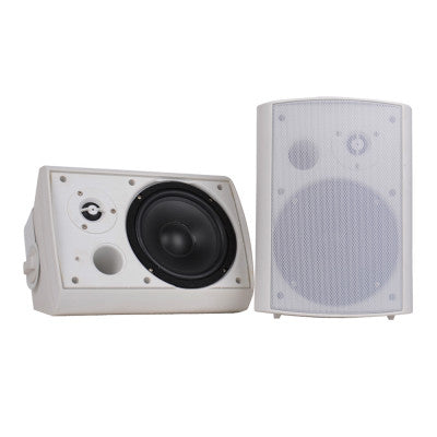 B-6A B - 2 x 20 W active + passive speaker, white color