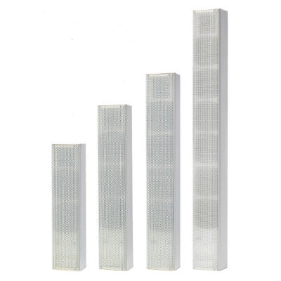 CO 130 - 30 W 2-way acoustic column, 30 / 15 / 7.5 W on 100 V