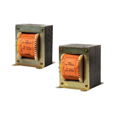 TR 500 - 100 V in-line audio transformer, 4/8 ohm, 500 W on 100 V