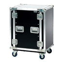 R16U - 19" flight case with wheels 16U
