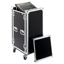 R18U - 19" flight case with wheels 18U