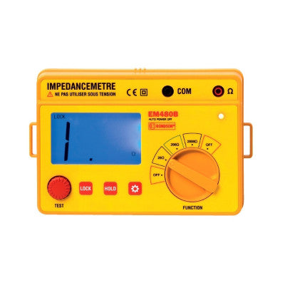 EM480B - Impedance meter, test range 20 / 200 / 2000 ohm