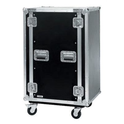 R20U - 19" flight case with wheels 20U