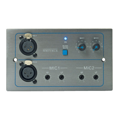 T-8000D - Microphone preamp with volume and tone control compatible with the T-8000 matrix