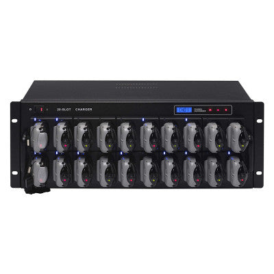HDC-520 - Charging case with 20 compartments for EJ-5 series transmitter and receiver boxes