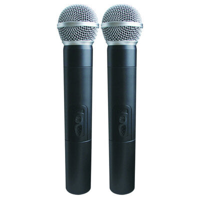 Segon Professional Audio - 130 W powered loudspeaker with 2 UHF microphones and USB / SD / MP3 / Bluetooth