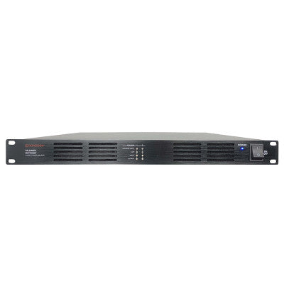 PA-2240DC - 2 X 240 W Class-D power amplifier, 230 V AC and 24 V DC