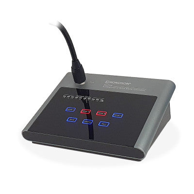 PA-04D - Microphone paging desk for AM-4240D mixer / amplifier