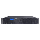 AME-120-6 - 120 W mixing amplifier with integrated FM tuner, MP3, USB, SD and Bluetooth audio source module