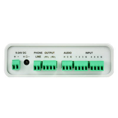 SONOVAC - Telephone interface box with sound system and audio file player