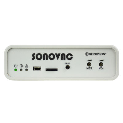 SONOVAC - Telephone interface box with sound system and audio file player