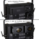 Briteq - BT-TVPANEL T W  - 290 W professional soft-light panel with tunable white and possible battery power for TV studio and (dry) outdoor applications